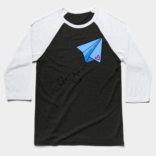Love Letters in Paper Planes Baseball T-Shirt